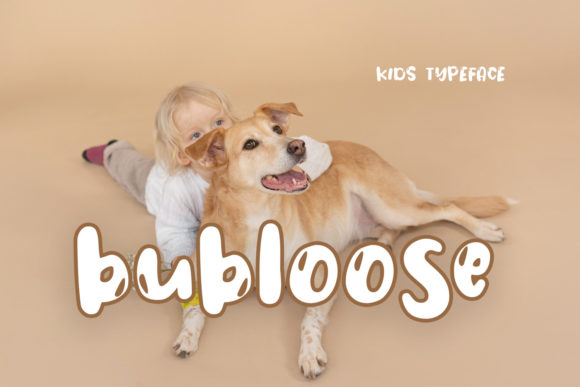 Bubloose Font for Creative Brands