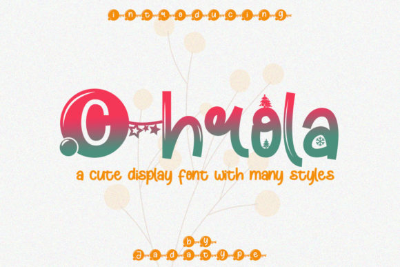 Chrola: A Quirky Display Font for Joyful Editorial Design