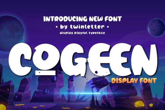 Cogeen Font for Creative Projects