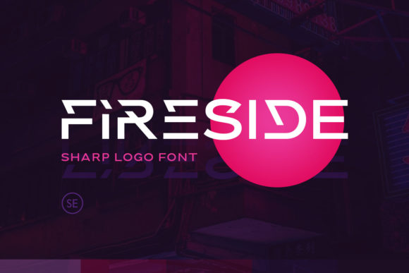 Fireside Font: Bold & Futuristic