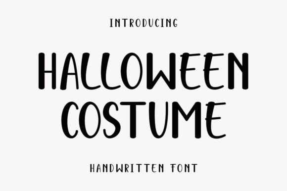 Halloween Costume Font Review