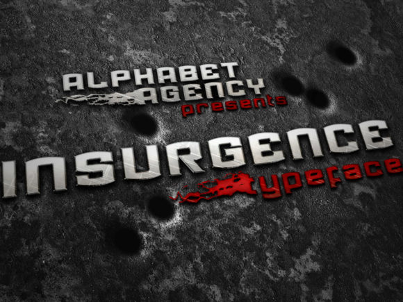 Insurgence: A Bold Display Font for Creative Projects