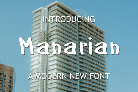 Manarian Font for Creative Creations
