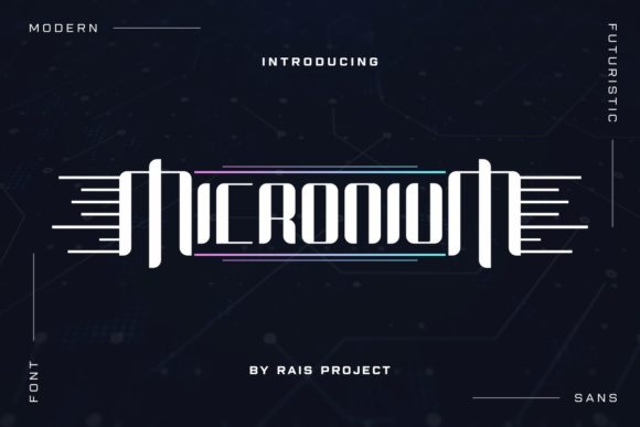 Micronium: A Modern Font for Business Branding