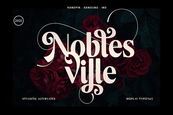 Noblesville Font for Web Design