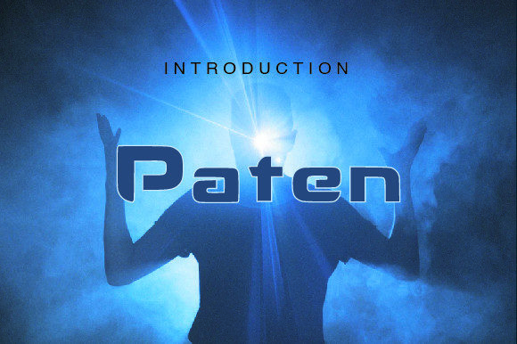 Paten: A Modern Display Font