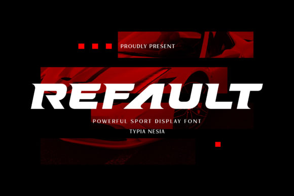 Refault: A Bold Font for Business