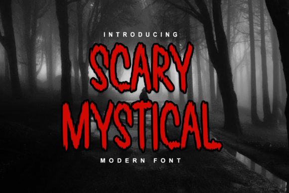 Scary Mystical: A Halloween Font for Bold Campaigns