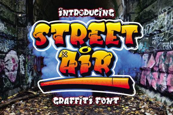 Street Air: A Playful Font for Creative Projects