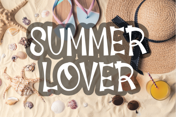 Summer Lover Font for Business Branding