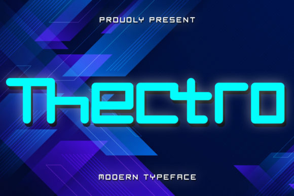 Thectro: A Modern Font for Business Branding
