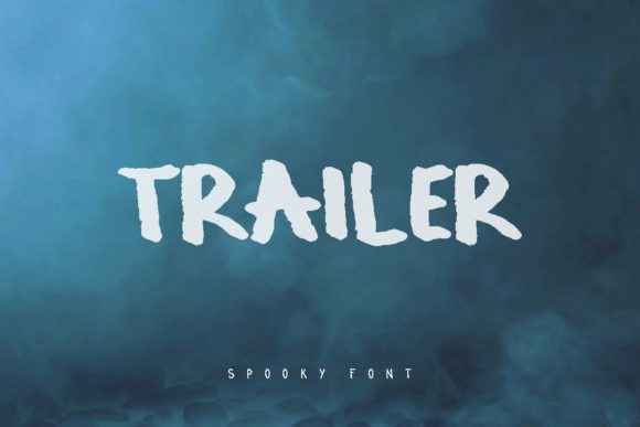 Trailer Font for Bold Campaigns