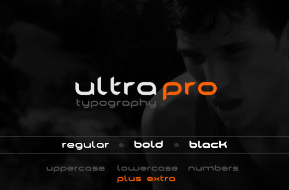Ultra Pro: A Bold Display Font for Marketers