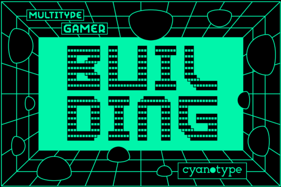 Upgrade Your Brand Identity with Gamer Building Display Fonts