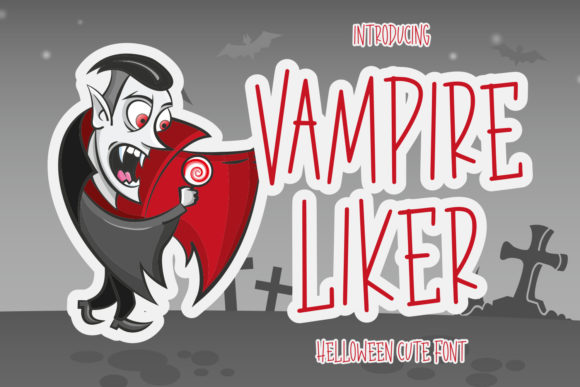 Vampire Liker Font for Web Design